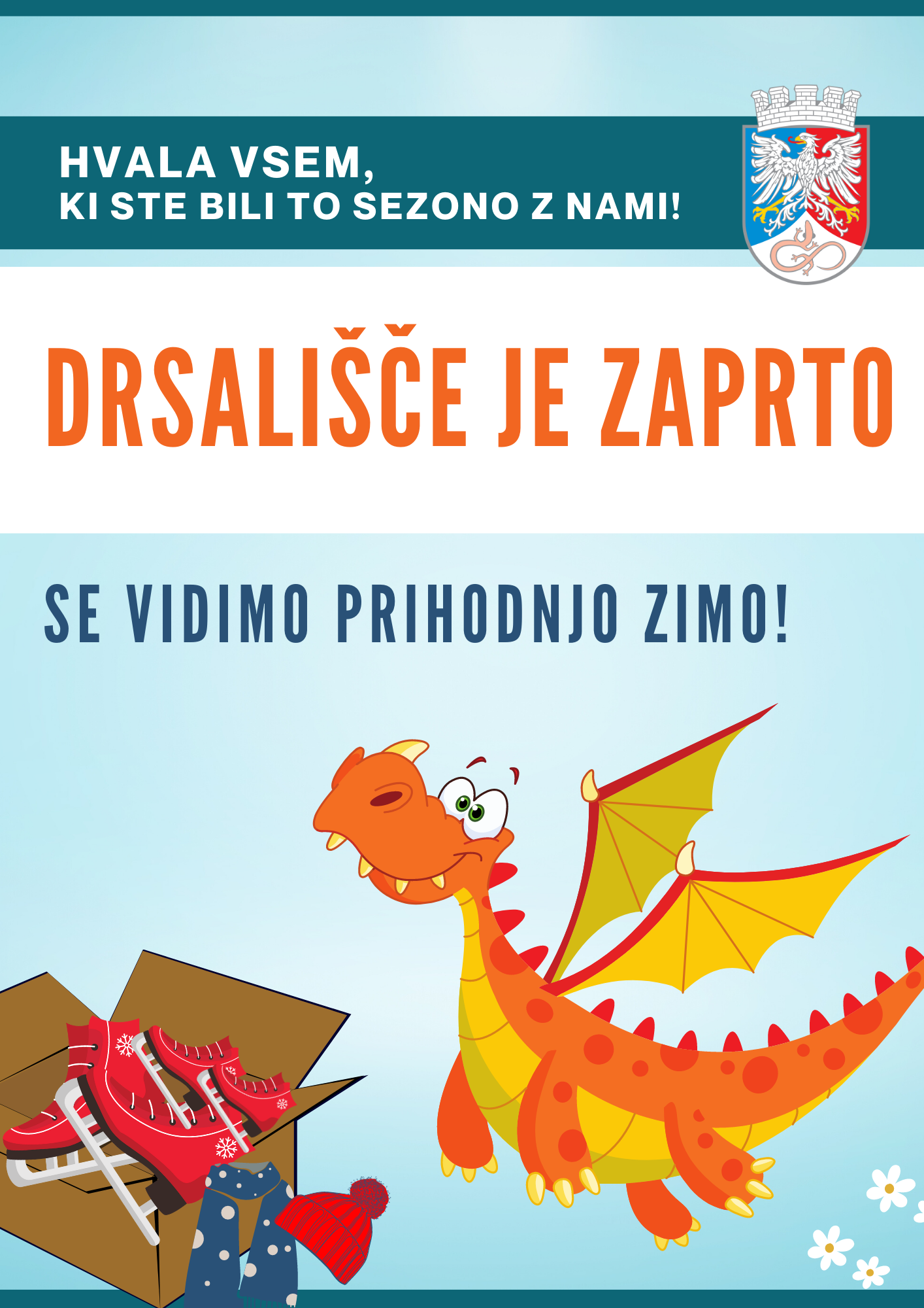 DRSALIŠČE JE ZAPRTO